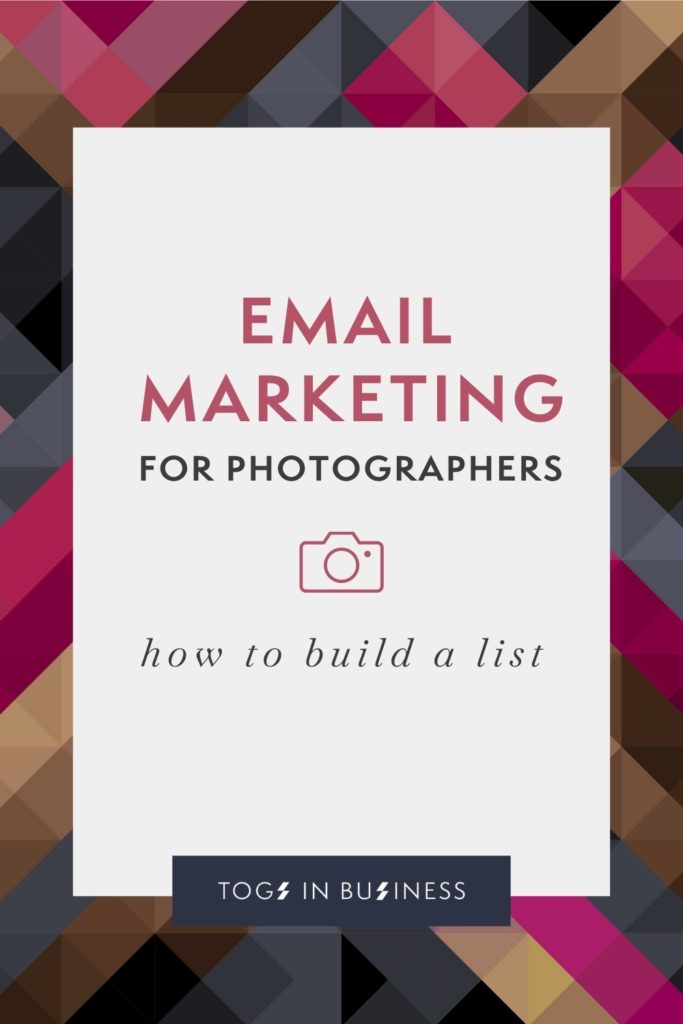 Email marketing for photographers is such a powerful way to book great clients. So let me show you how to get people on that email list of yours!