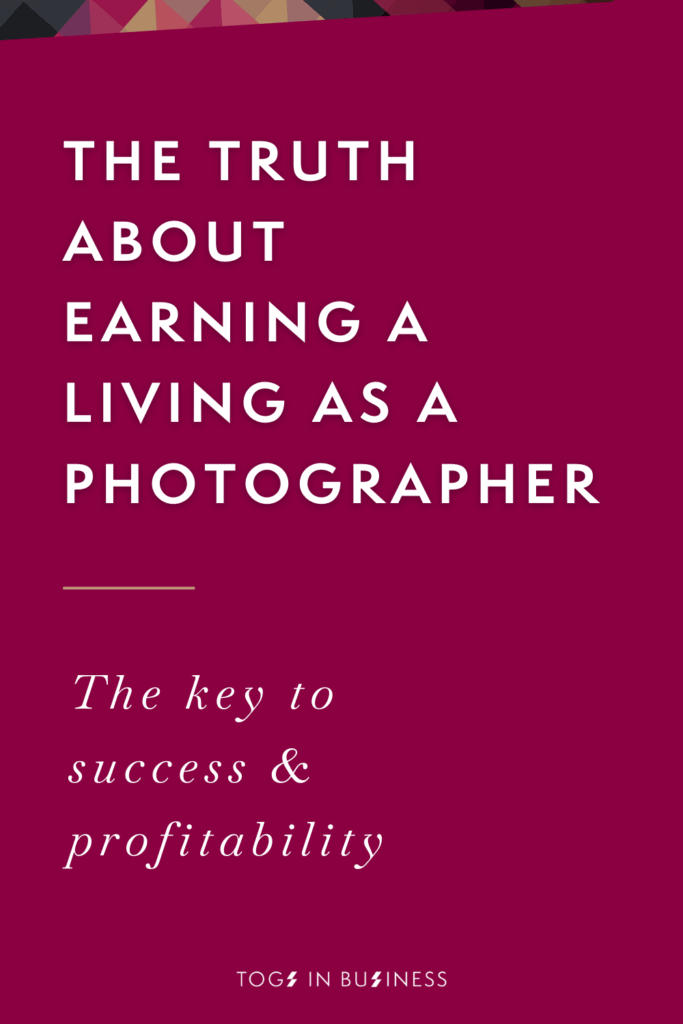 Video about earning a living as a photographer